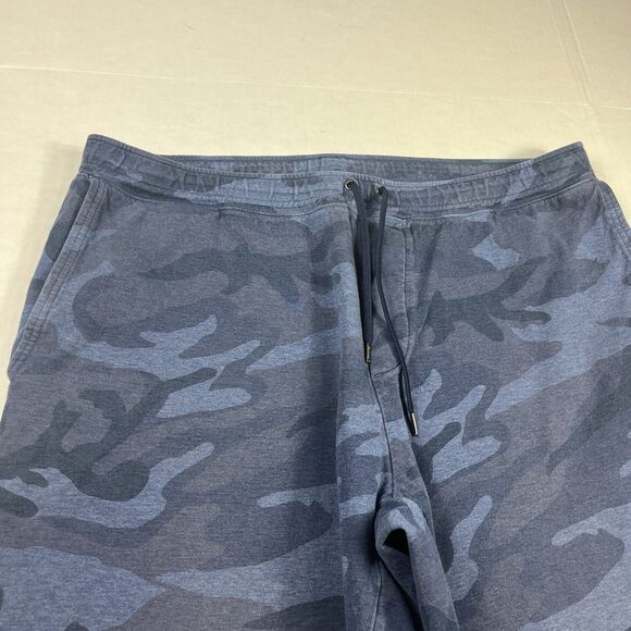 POLO RALPH LAUREN Performance Sweat Shorts Blue Camo Drawstring Lounge XL - Picture 3 of 11
